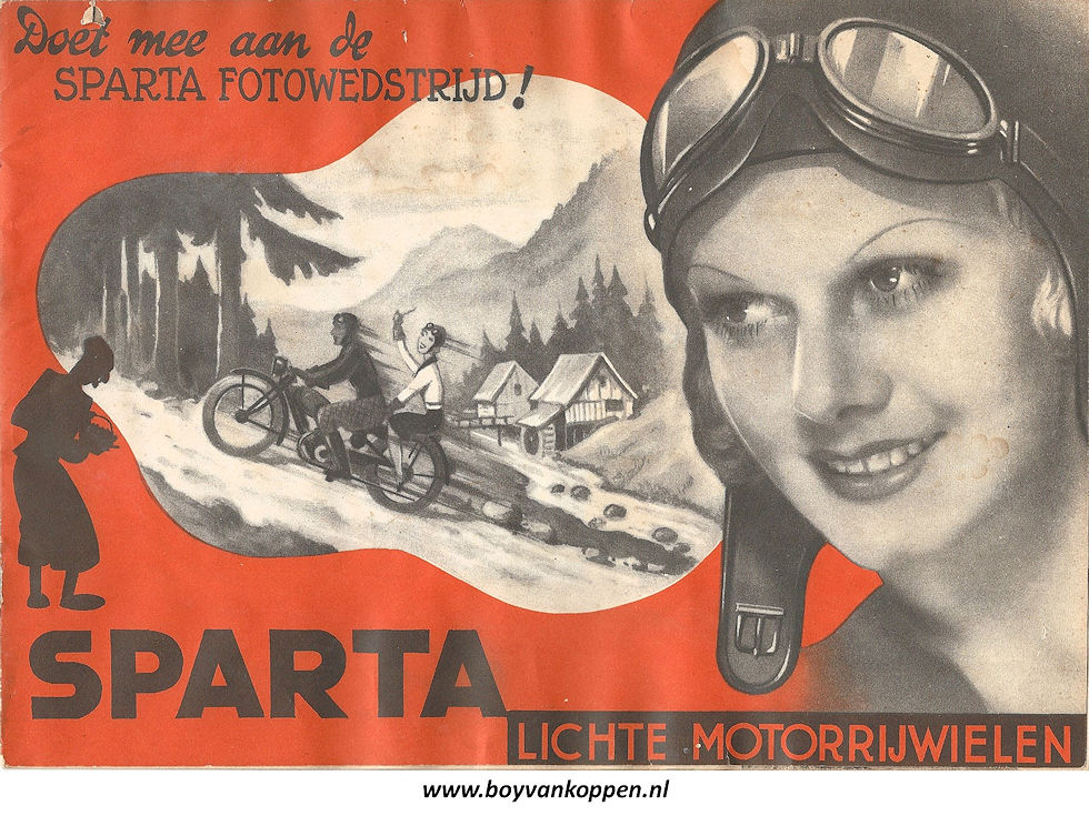 Sparta motorfietsen folder 1937
