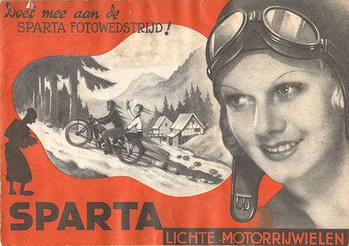 Sparta motorfietsen folder 1937